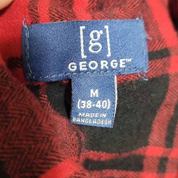 Flannel Shirt Red and black - Picture 2 of 2